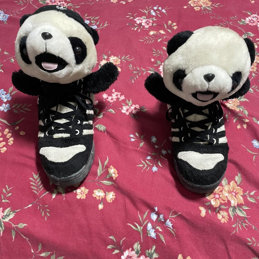Jeremy Scott Adidas X Panda Shoes US 8.5